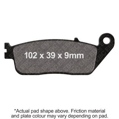 EBC Motorcycle Brakes - EBC Motorcycle Brakes FA226 Organic FA Series Pads