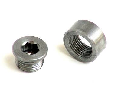 Innovate Motorsports - Innovate Motorsports 37360 Bung & Plug Kit Stainless Steel .5"