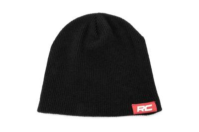 Rough Country Suspension Systems - Rough Country 84126 Rough Country Beanie Black Red Tag