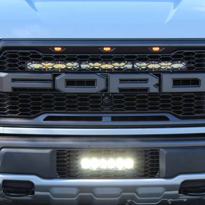 Baja Designs - Baja Designs 447557 OnX6+ 10" Grille Lower Light Bar Kit