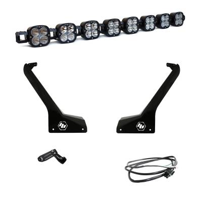 Baja Designs - Baja Designs 447664UP 8XL Linkable Roof Mount Light Kit for Jeep JL/JT