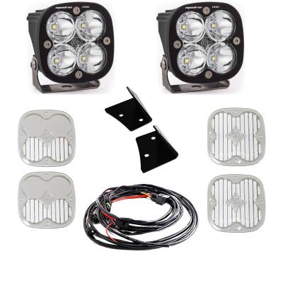 Baja Designs - Baja Designs 447797 Squadron Pro Spot A-Pillar Kit for 07-18 Jeep Wrangler JK