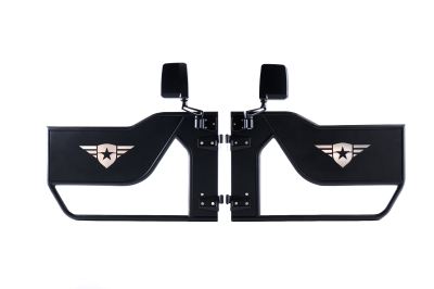 Combat Off Road - Combat Off Road 15-1046 Tube Doors Front Pair for 07-18 Jeep JK/JKU Wrangler