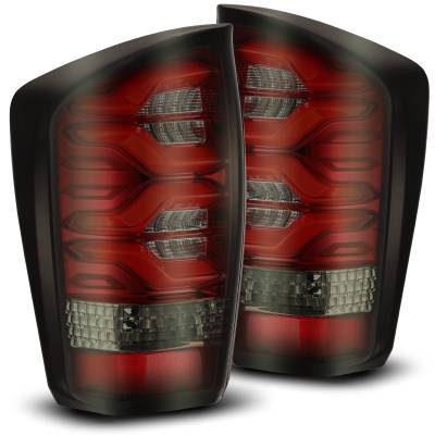 AlphaRex - AlphaRex 680020 Jet Black LED Taillights for 16-23 Toyota Tacoma
