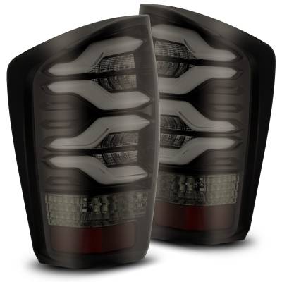 AlphaRex - AlphaRex 680000 Black/Red LED Taillights for 16-22 Toyota Tacoma
