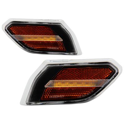 Spyder Auto - Spyder Auto 5087836 LED Side Marker Lights Black for 19-20 Wrangler JL
