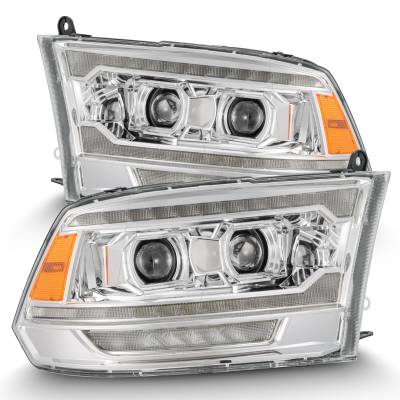 AlphaRex - AlphaRex 880559 Chrome G2 LED Projector Headlights for 09-18 RAM 2500