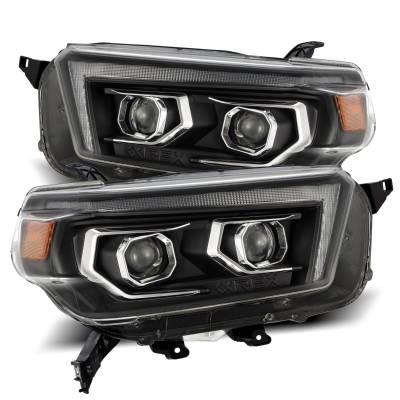 AlphaRex - AlphaRex 880757 Black LED Projector Headlights for 10-13 Toyota 4Runner