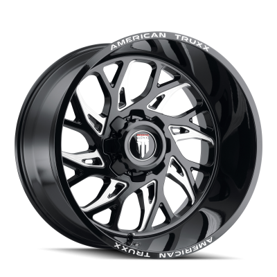 American Truxx - American Truxx AT1913 Destiny 20x9 8x170 0mm Gloss Black/Milled AT1913-2970M0