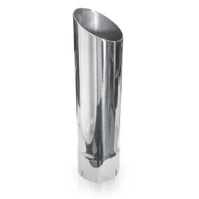 Stainless Works - Stainless Works 7031350 Slash Cut Exhaust Tip 3.5" Inlet