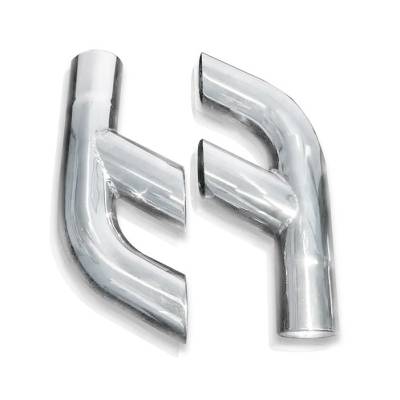 Stainless Works - Stainless Works 740200 1977-81 Trans Am Splitter Tips 2" Inlet