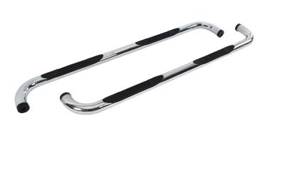 Big Country - Big Country 370454 3" Round Classic Side Bars Complete Kit w/Brackets