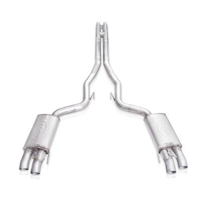 Stainless Works - Stainless Works GT350CBHFCR Redline Catback H-Pipe w/NPP Valve Factory Connect