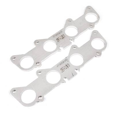 Stainless Works - Stainless Works HFFORD5.0175 Header Flange Ford 1.75" Round Port