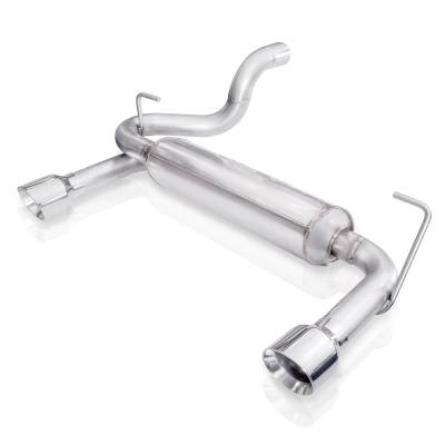 Stainless Works - Stainless Works JPJLAB Axleback Dual Oulet Muffler Factory Connect