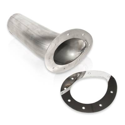 Stainless Works - Stainless Works ST2812 SS Works Thru Body Teardrop Tip 3.5" Inlet