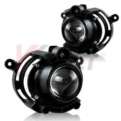Winjet - Winjet CFWJ-0493-C Clear FogLight For13 Buick Encore/Cadillac/Chevy Malibu/Aura