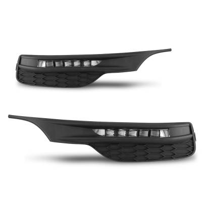 Winjet - Winjet CFWJ-0591-C Clear LED Fog Lights w/Wiring Kit for 16-17 Honda Accord