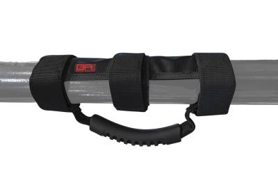 Body Armor 4x4 - Body Armor 5142 Black Universal 2-3" Roll Bar Grab Handles Pair