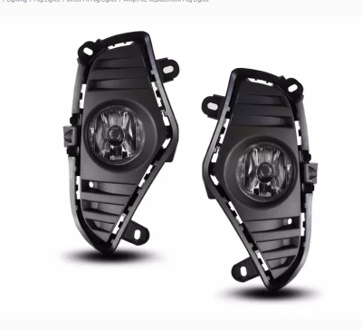 Winjet - Winjet CFWJ-0664-C Clear Fog Lights w/Wiring Kit for 19-21 Toyota Rav 4