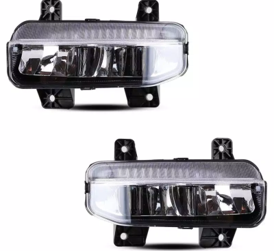 Winjet - Winjet CFWJ-0660-C Clear LED Fog Lights w/Wiring Kit for 19-24 RAM 1500-3500