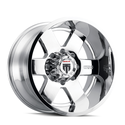 American Truxx - American Truxx AT155 Armor 20x12 5x150 -44mm Chrome AT155-2250C-44