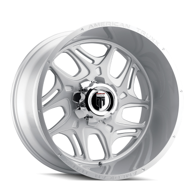 American Truxx - American Truxx AT1900 Sweep 22x12 8x170 -44mm Silver Milled AT1900-22270BT-44