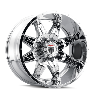 American Truxx - American Truxx AT185 Lonestar 22x12 5x5.0 -44mm Chrome AT185-22273C-44