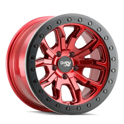 DIRTY LIFE - Dirty Life 9303 DT-1 17x9 5x5.5 -12mm Crimson Candy Red 9303-7985R12