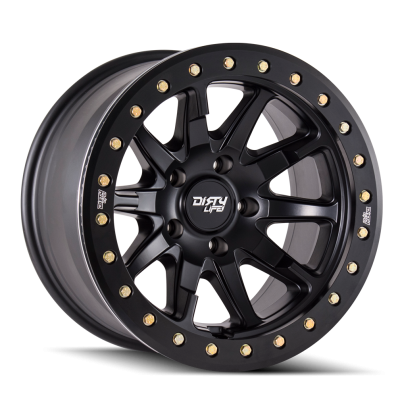 DIRTY LIFE - Dirty Life 9304 DT-2 17x9 6x5.5 -12mm Satin Black 9304-7983MB12