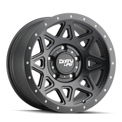 DIRTY LIFE - Dirty Life 9305 Theory 16x8 5x4.5 0mm Satin Black 9305-6865MB0