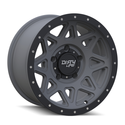 DIRTY LIFE - Dirty Life 9305 Theory 17x9 5x5.0 -12mm Satin Gunmetal 9305-7973MGT