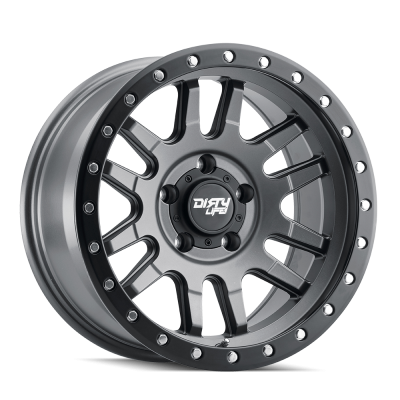 DIRTY LIFE - Dirty Life 9309 Canyon Pro 17x9 6x5.5 0mm Satin Graphite 9309-7983MGT0