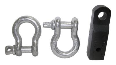 RT Offroad - RT Offroad RT33010 2" Receiver Set w/Two 3/4" D-Rings