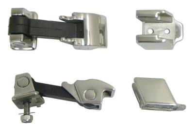 RT Offroad - RT Offroad RT34075 Left/Right SS Hood Catch Kit for 07-18 Jeep Wrangler JK