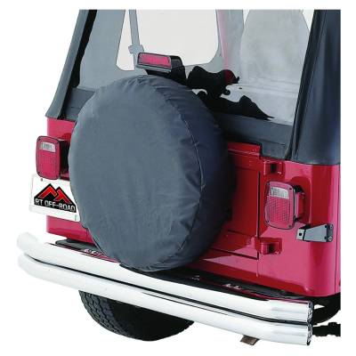 RT Offroad - RT Offroad TC333535 Universal Black Diamond 33" To 35" Tire Cover