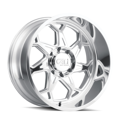 Cali Offroad Wheels - Cali Offroad 9111 Sevenfold 20x10 8x170 -25mm Polished 9111-2170P