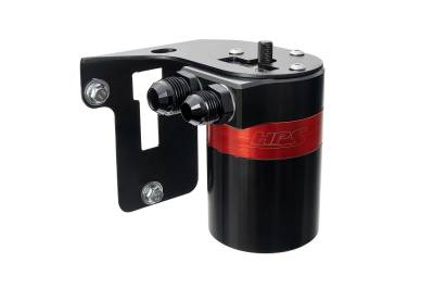 HPS Performance - HPS 860-007 Aluminum Oil Catch Can Kit for 15-21 Subaru WRX 2.0L Turbo