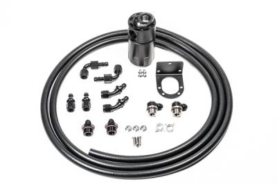RADIUM Engineering - RADIUM Engineering 20-1806-FL Single Catch Can 6AN Kit Fluid Lock