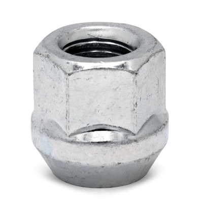 RHI Automotive - RHI 8430K6-Z 1/2" O/E BULGE ACORN 18PT 6-Lug 0.87" ZINC 19 LUGS 4 LOCKS 1 KEY