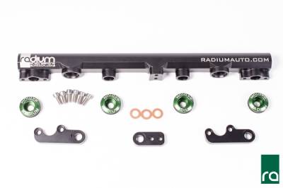 RADIUM Engineering - RADIUM Engineering 20-0331 Fuel Rail for Nissan SR20VE TOP Feed Conversion