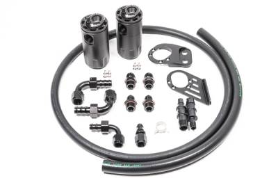 RADIUM Engineering - RADIUM Engineering 20-0379-FL Dual Catch Can Kit FIESTA ST Fluid Lock