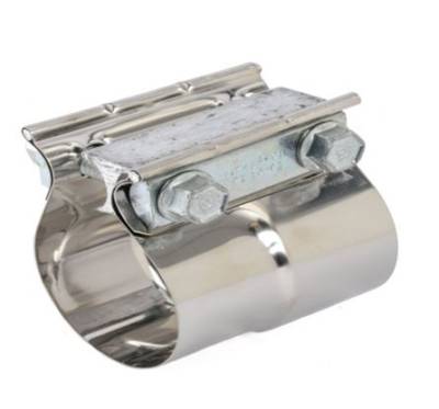 SpeedFx - SpeedFX EA003 Exhaust Clamp FX 2.5-2.625" Dia SS 3" Lap-Joint Band EACH