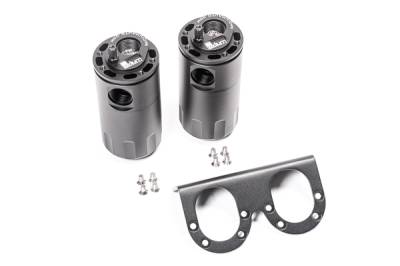 RADIUM Engineering - RADIUM Engineering 20-0005-FL Catch Can Kit Dual Universal Fluid Lock