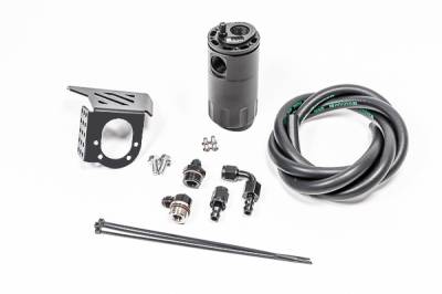 RADIUM Engineering - RADIUM Engineering 20-0838-FL Catch Can Kit PCV for 05-23 Tacoma Fluid Lock