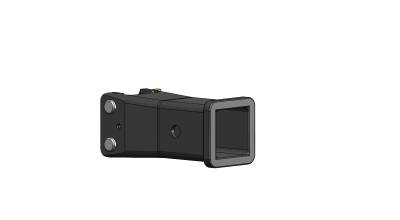 Blue Ox - Blue Ox BX88418 Kit ADD-ON 2.5" RECEIVER ADJUSTABLE DROP