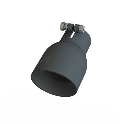 SpeedFx - SpeedFX TB112540 MaxFlow Xtreme Exhaust Tip 2.5" Inlet 4" Outlet Black SS