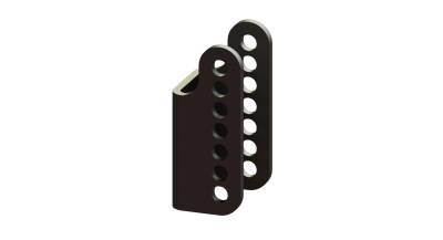 QA1 - QA1 9037-1081 Weld-On Lower Bracket for 78-88 G-Body