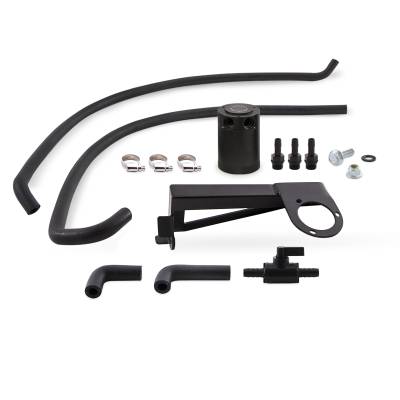 Mishimoto - Mishimoto MMBCC-RS-16PBE2 Baffled Oil Catch Can Kit for 16-18 Ford Focus RS