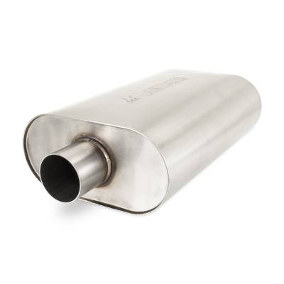 Mishimoto - Mishimoto MMEXH-MF-25CCBR Mishimoto Universal SS Exhaust Muffler 2.5"